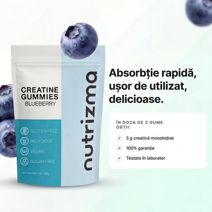 Cuburi gelificate de creatină